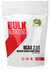 Bulk Pure Instant Branched Chain Amino Acids (BCAA) Powder, Unflavoured, 1 Kg | UK
