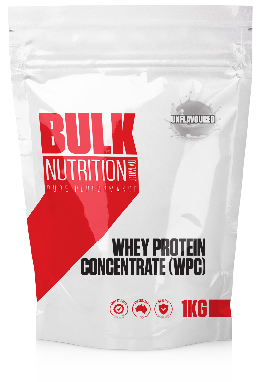 Bulk Nutrition Whey Protein Concentrate - Australia's premium whey protein for muscle gain and recovery.